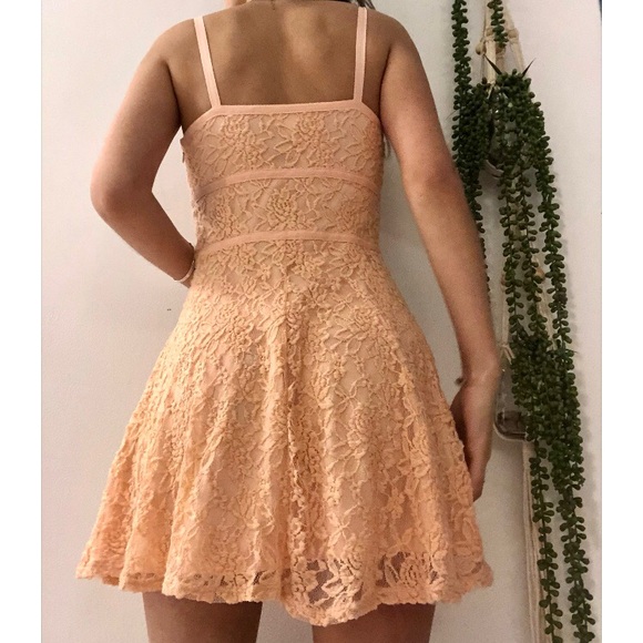 Lace A Line Dress - Picture 3 of 3